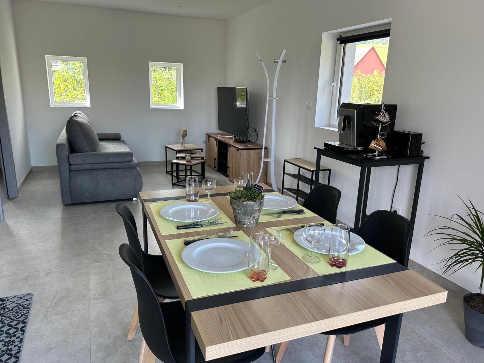 Gite Neuf En Duplex Tout Confort Ribeauville  Bagian luar foto